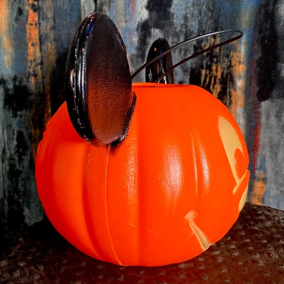 Vintage Mickey Mouse Ears Halloween Blow Mold General Foam Plastics - Picture 2 of 12